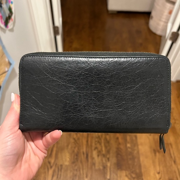 Balenciaga Leather Zip Wallet - Picture 4 of 7
